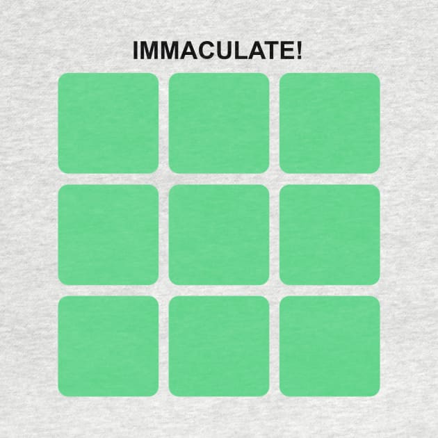 Immaculate Grid Baseball by Red Roof Designs